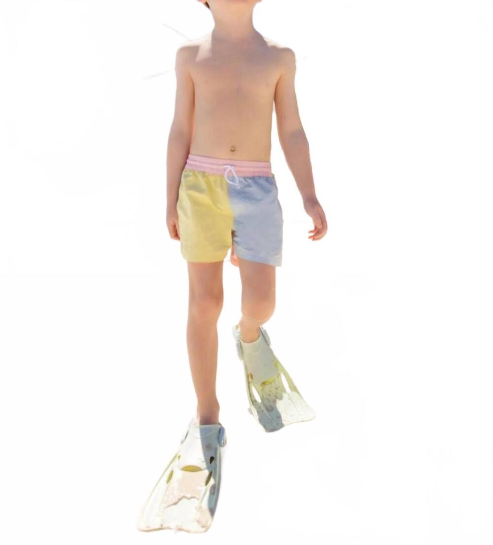 NEW BEAUFORT BONNET country club swim trunk in multi